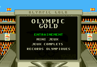 Olympic Gold - Barcelona 92: Title